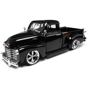 Pickup Chevrolet 3100 (1953) preto marca Jada Toys escala 1/24