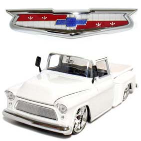 Pickup Chevrolet Marta Rocha (1955) Pick up Chevy Stepside Jada escala 1/24