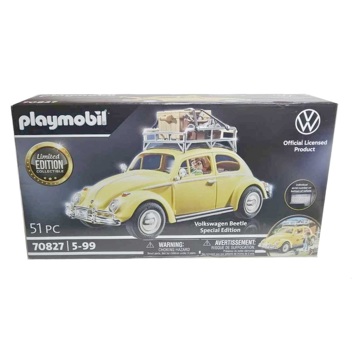 Playmobil 70827 Volkswagen Beetle Special Edition VW Fusca amarelo
