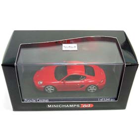 Porsche Cayman ( 2005 ) Minichamps escala 1/64 640065620
