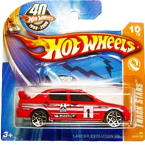 Poster Hot Wheels 2008 Lancer Evolution VII M7012 series 10/12 110/172