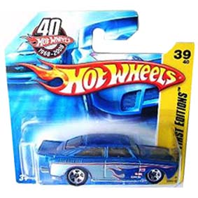 Raridade do Poster Hot Wheels 2008 VW Fastback (1965) L9954 series 039/172