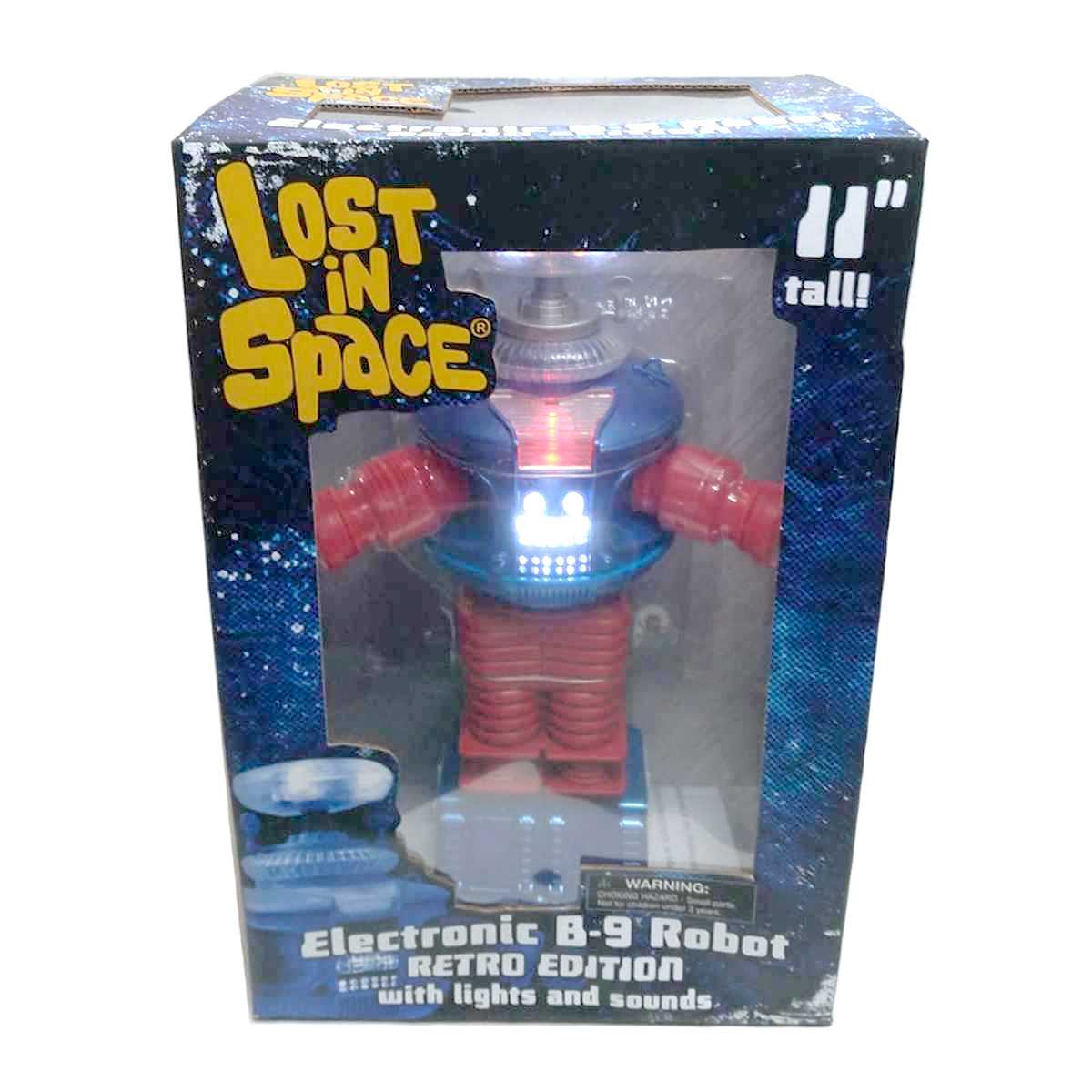 Robô B-9 (som e luz) Perdidos no Espaço RETRO edition Diamond Lost in Space