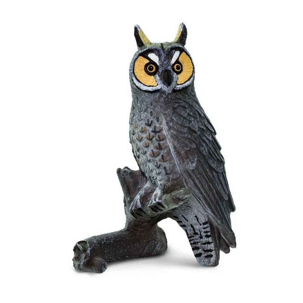 Safari Ltd Long Eared Owl Coruja Orelhuda código 100093