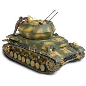 Tanque Alemão German Flakpanzer IV Krupp Sd.Kfz.161/4 Wirbelwind (1944)