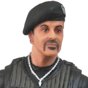 The Expendables 2 action figures Barney Ross ( Sylvester Stallone ) Os Mercenários 2