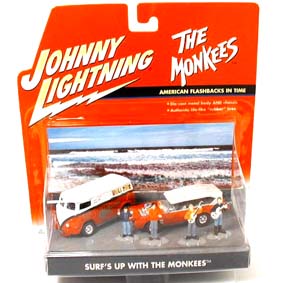 The Monkees - 2 autos e 3 figuras 