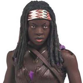 The Walking Dead series 3 Action Figures : Michonne Mcfarlane (Aberto)