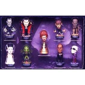 Universal Studios Monsters Little Big Heads FAO Schwarz ( RARO )