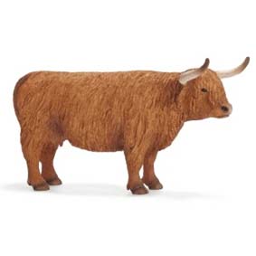 Vaca escocesa 13659 (Brinquedos Schleich 2011 Animals Toys) 