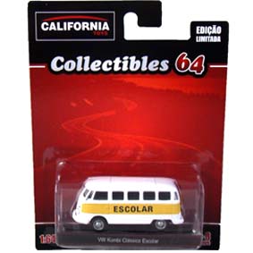 VW Kombi Escolar escala 1/64 Greenlight California Toys Collectibles 64
