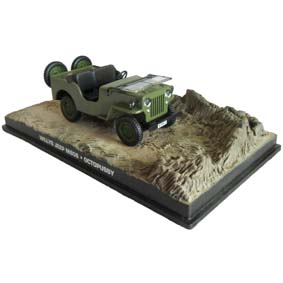 Willys Jeep M606 escala 1/43 James Bond 007 Octopussy