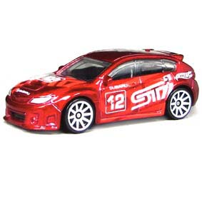 2012 Hot Wheels Subaru WRX STI V5626 series 33/50 33/247