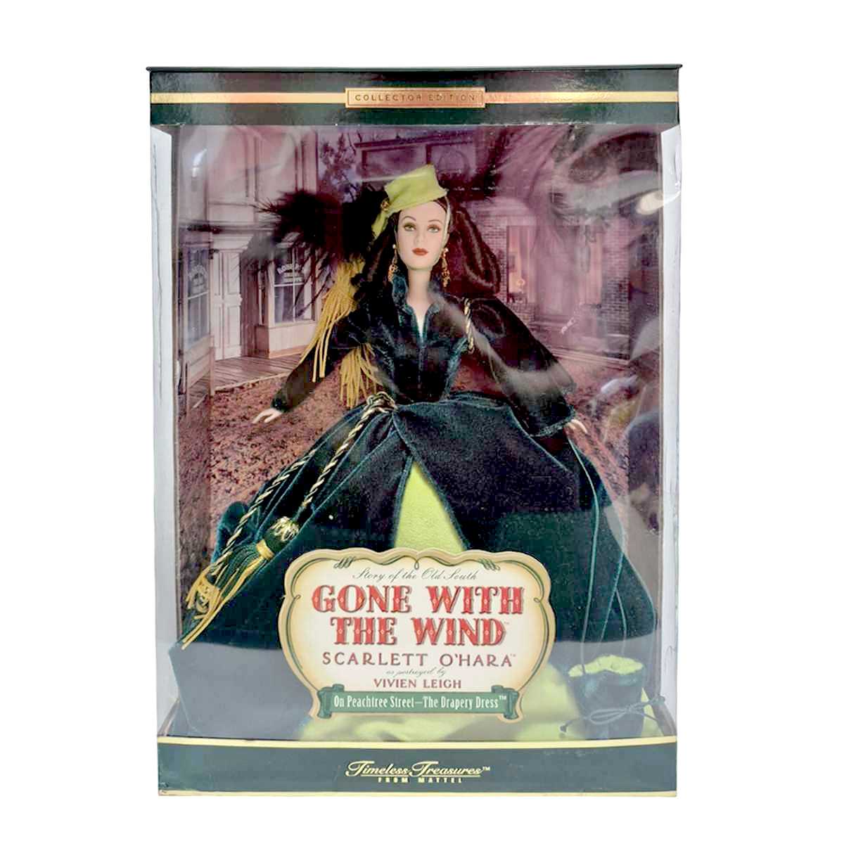 Boneca Barbie Coleção Timeless Treasures Scarlett O Hara ( Vivien Leight ) LACRADA