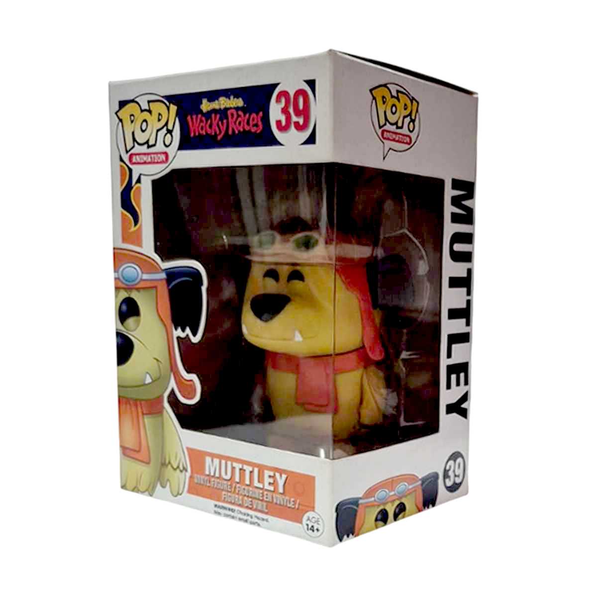 Coleção Funko Pop! Animation Corrida Maluca Muttley vinyl figure número 39