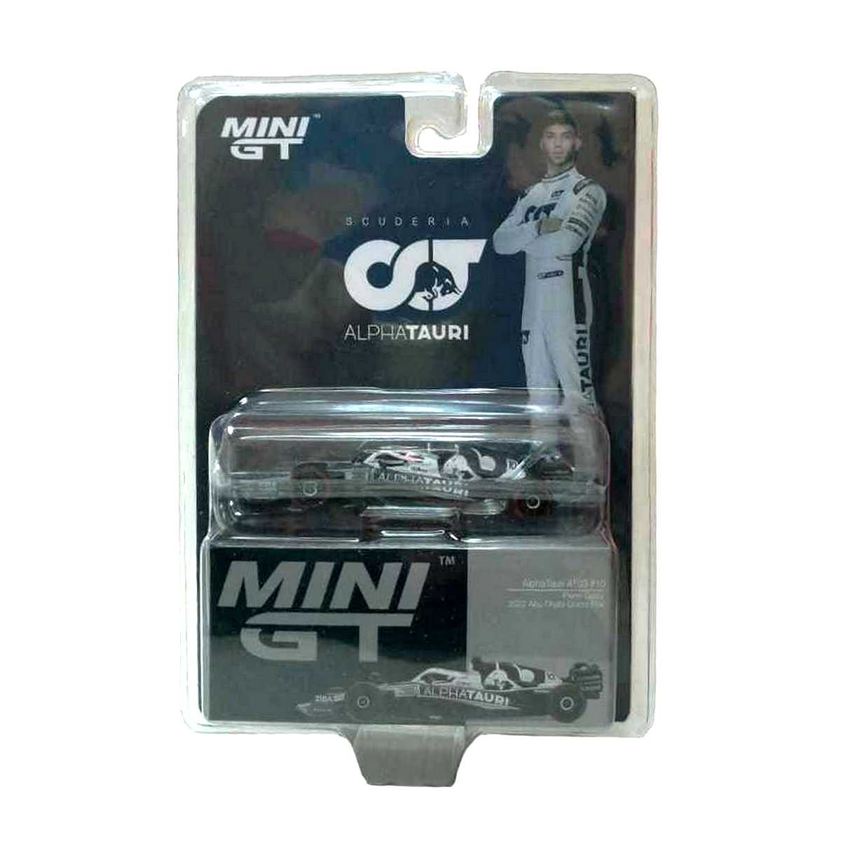 Mini GT escala 1/64 AlphaTauri AT03 #10 Pierre Gasly 2022