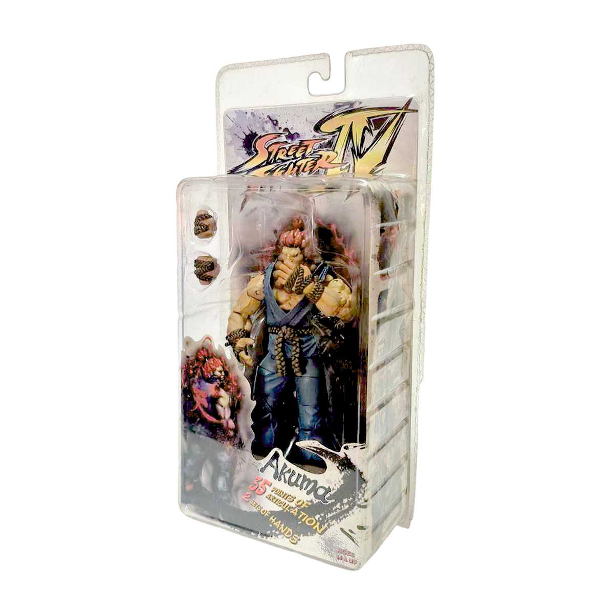 Street Fighter IV Bonecos Neca Toys Brasil :: Boneco do Akuma (aberto)